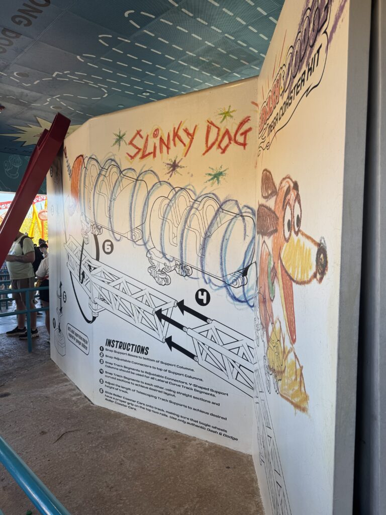 Slinky Dog Dash roller coaster, Toy Story Land, Hollywood Studios