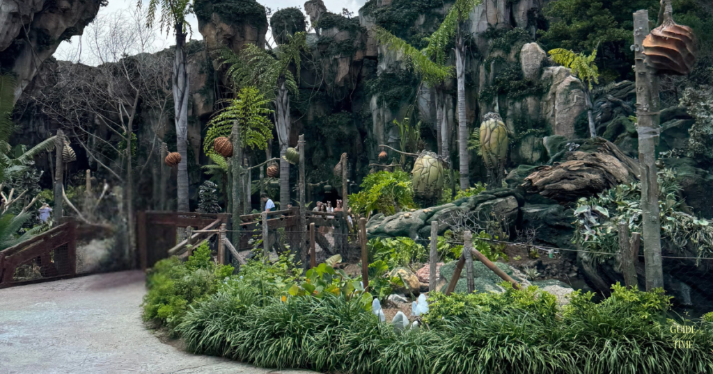 Path in Pandora at Animal Kingdom