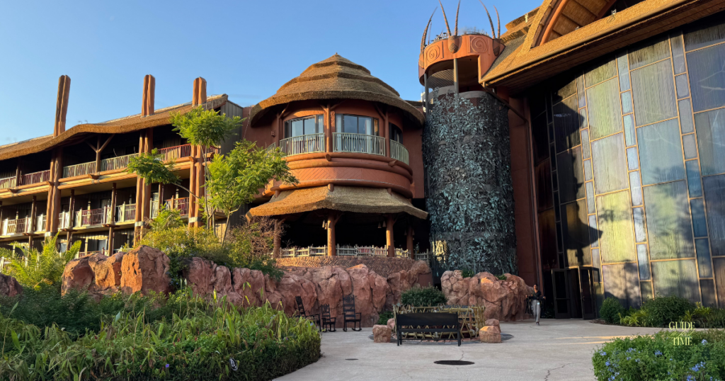 firepit at Animal Kingdom Lodge