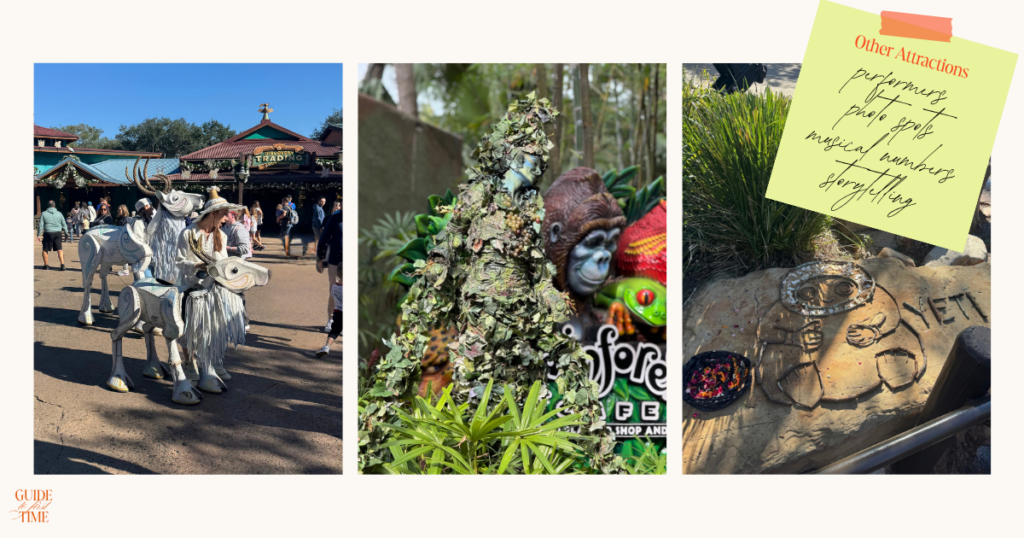 Other attractions at Animal Kingdom