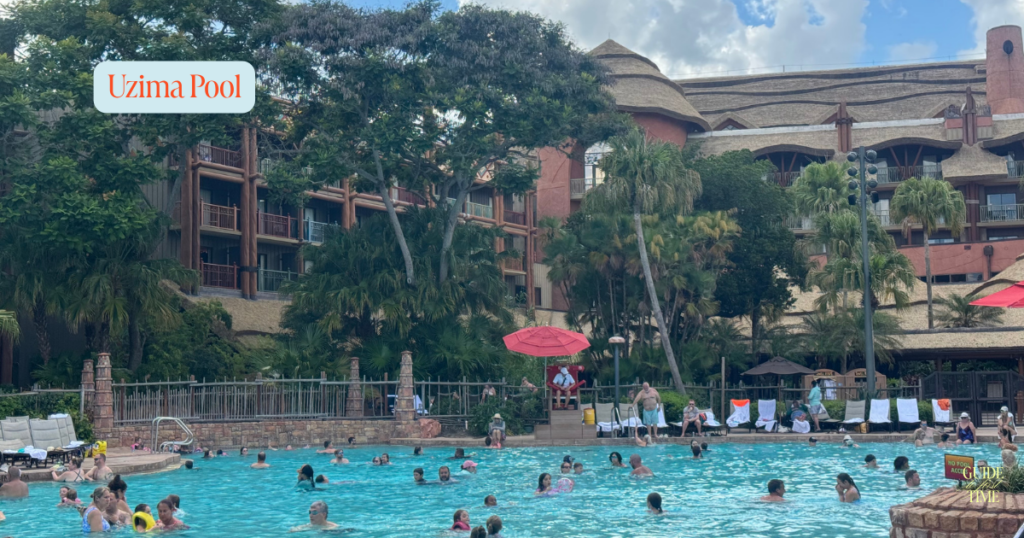 Uzima pool at Animal Kingdom Lodge